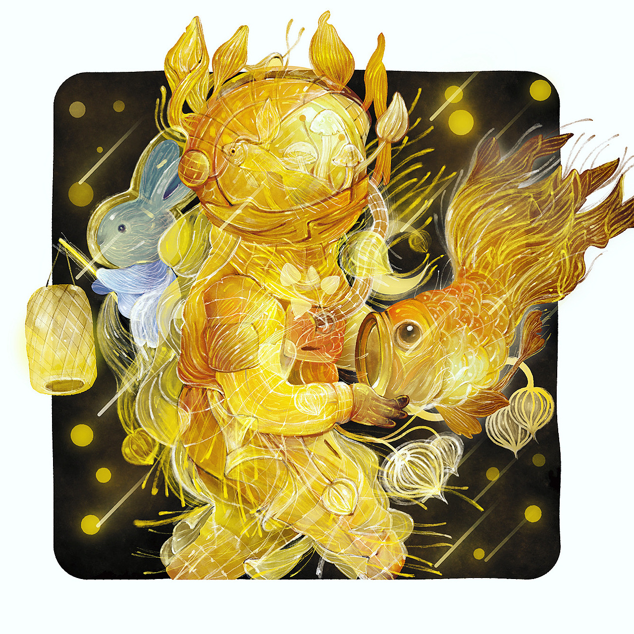 宇航员（图ZMjU3NjMwODgw） - 商业插画 - 站酷设计师摁倒原创素材 - 站酷ZCOOL