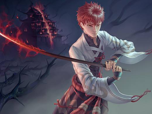 FGO同人插畫（個人主頁-ZNzA3MDgwMjA=） - 創(chuàng)作習作 - 站酷設計師宰勛原創(chuàng)素材 - 站酷ZCOOL