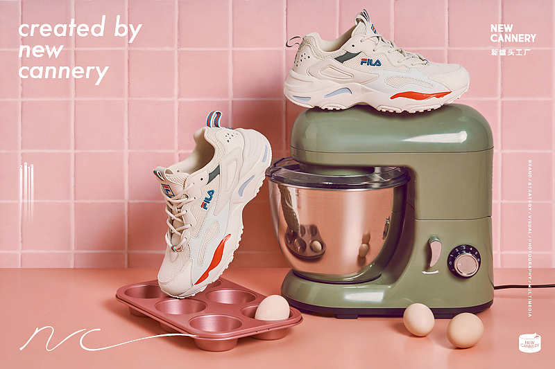 创意视觉『 FILA｜Tracer 』✖ 新罐头（图ZMTg1Nzk0NDgw） - 产品摄影 - 站酷设计师新罐头视觉策略原创素材 - 站酷ZCOOL