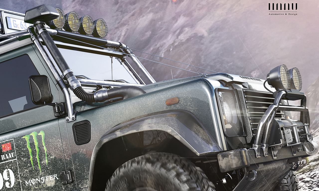 路虎/Defender 6X6_CGI