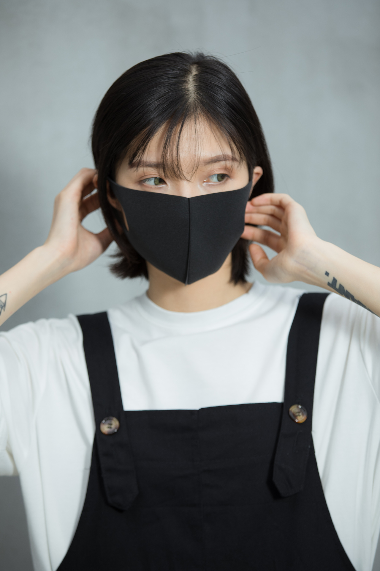 电商摄影人像摄影口罩拍摄