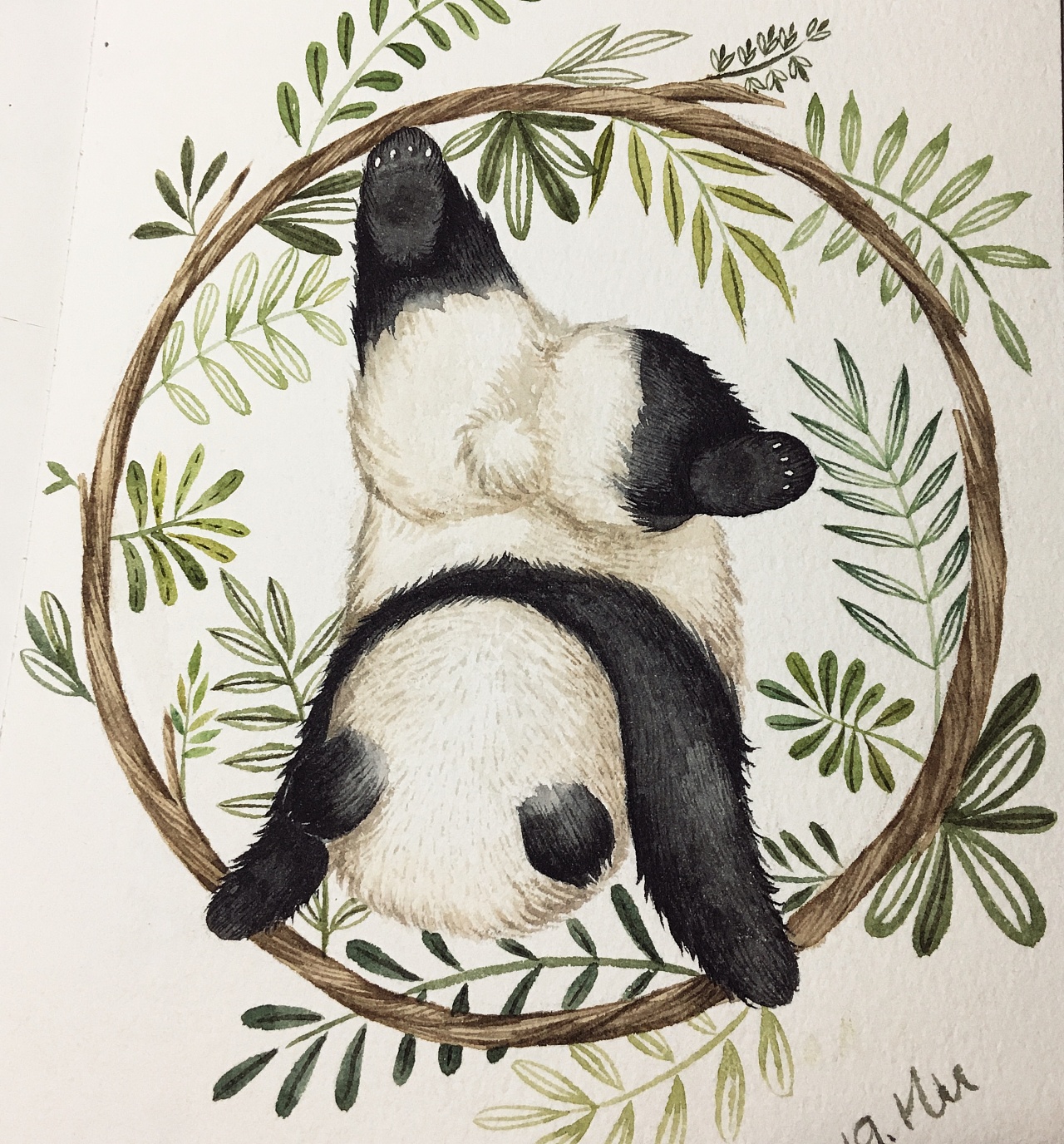 熊猫|插画|创作习作|Vivienne_Cheng - 原创作品 - 站酷 (ZCOOL)