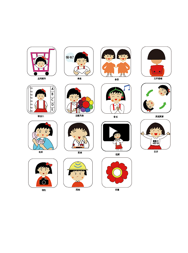 樱桃小丸子图标