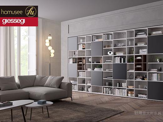 意大利GIESSEGI家具LIVING全屋定制-好用意大利家具