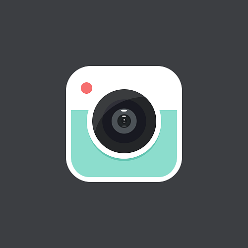 扁平化相机图标（图ZODE1ODA5MDQ=） - 图标 - 站酷设计师代城原创素材 - 站酷ZCOOL