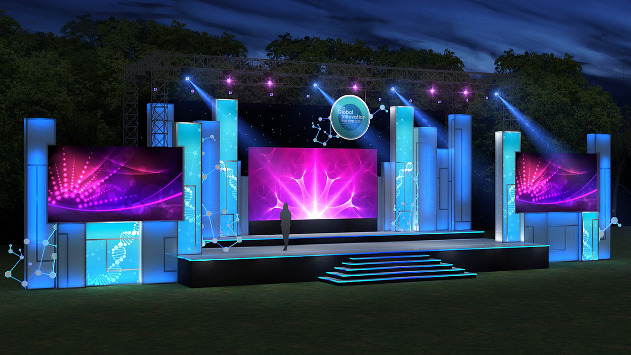 舞美3d效果图设计