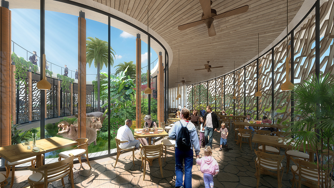 上海野生动物园河马餐厅设计