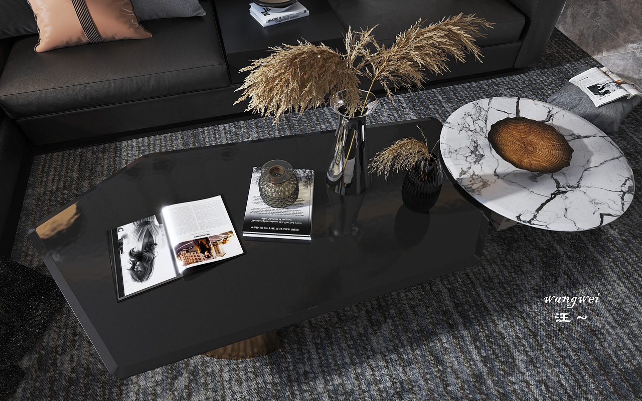 現(xiàn)代客餐廳（圖ZMjExMTI4NTQ4） - 家裝設(shè)計(jì) - 站酷設(shè)計(jì)師委屈哥原創(chuàng)素材 - 站酷ZCOOL