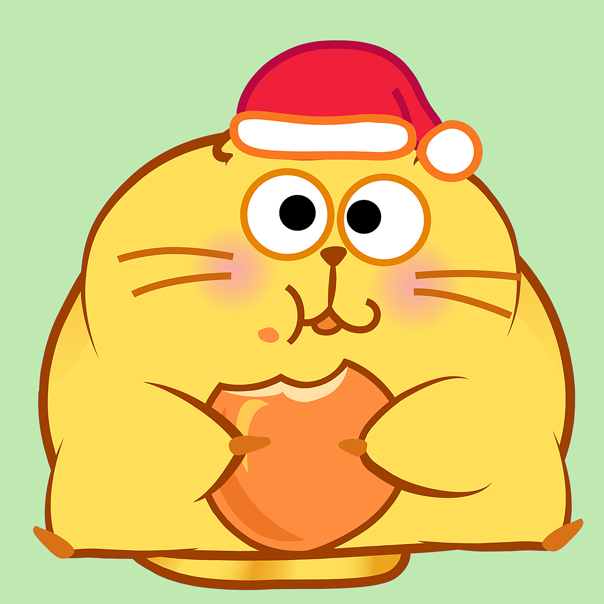 开心猫圣诞"三件套"