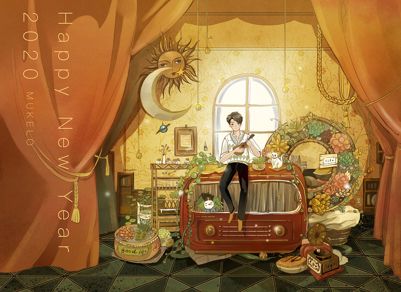 2019年度总结｜乘川｜国风文化系列作品（图ZMTkyODk2NzA0） - 商业插画 - 站酷设计师乘川原创素材 - 站酷ZCOOL