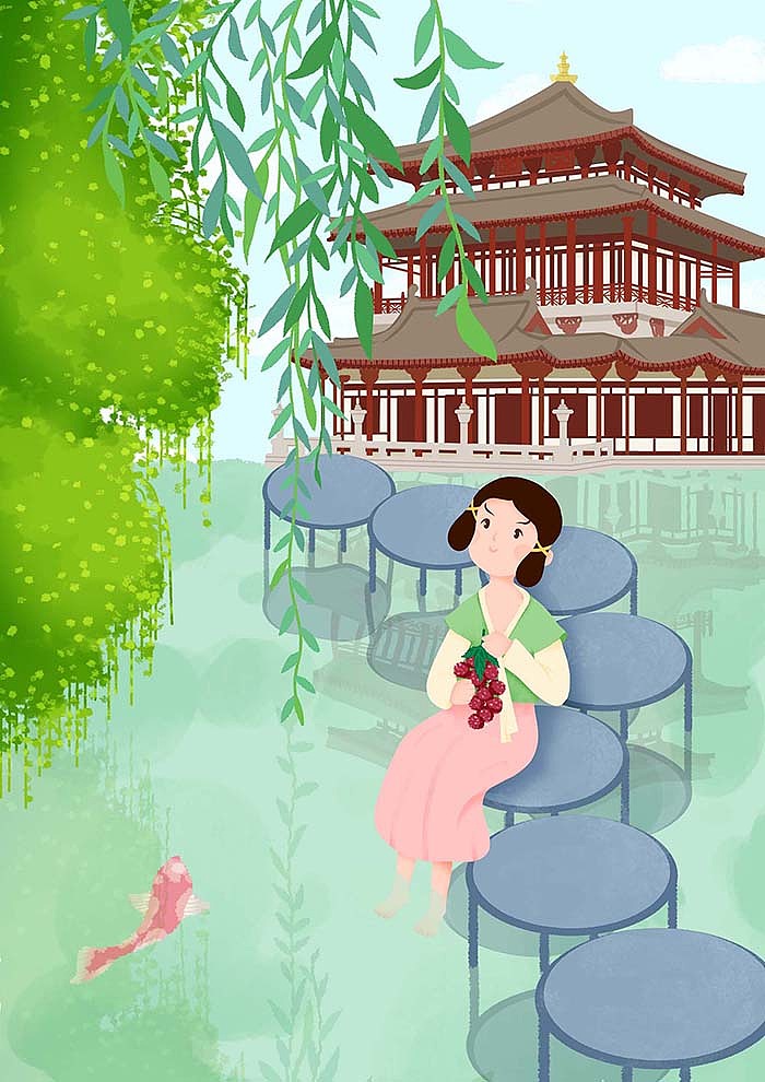 夏-大唐芙蓉园品妃子笑