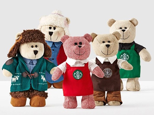星巴克品牌吉祥物IP设计研究报告分享-Starbuck Bearista