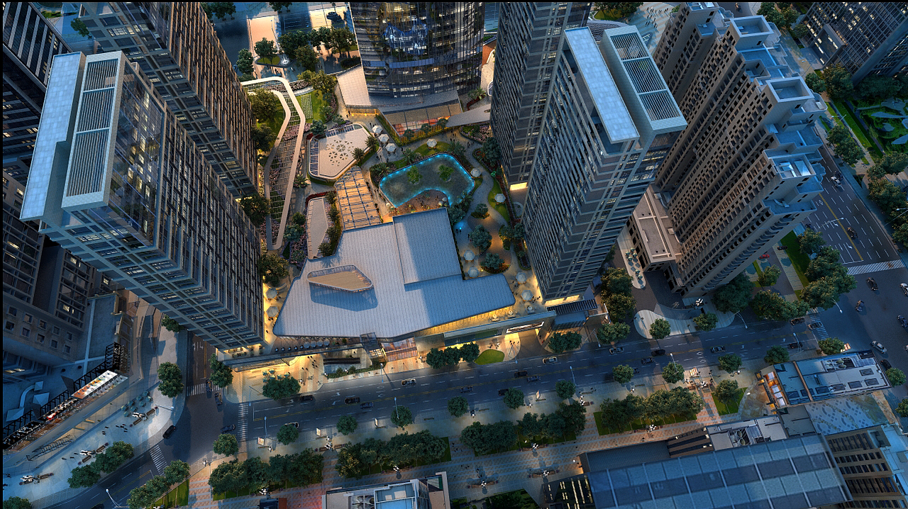 建筑動(dòng)畫（圖ZMzE2NjI0NzY=） - 場(chǎng)景 - 站酷設(shè)計(jì)師黑桃老柒原創(chuàng)素材 - 站酷ZCOOL