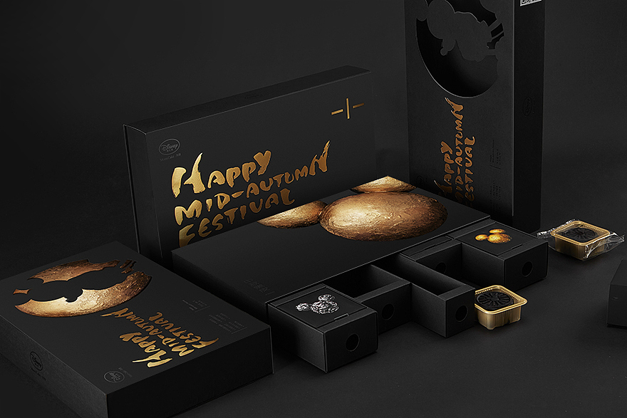 迪士尼黑皮月饼