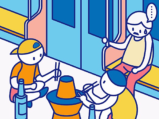SUBWAY | 地铁公益海报设计