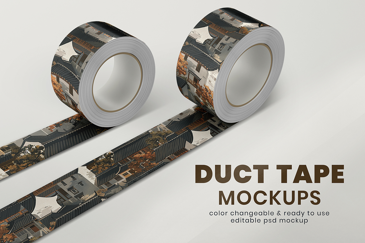 古镇文创Ai展示图