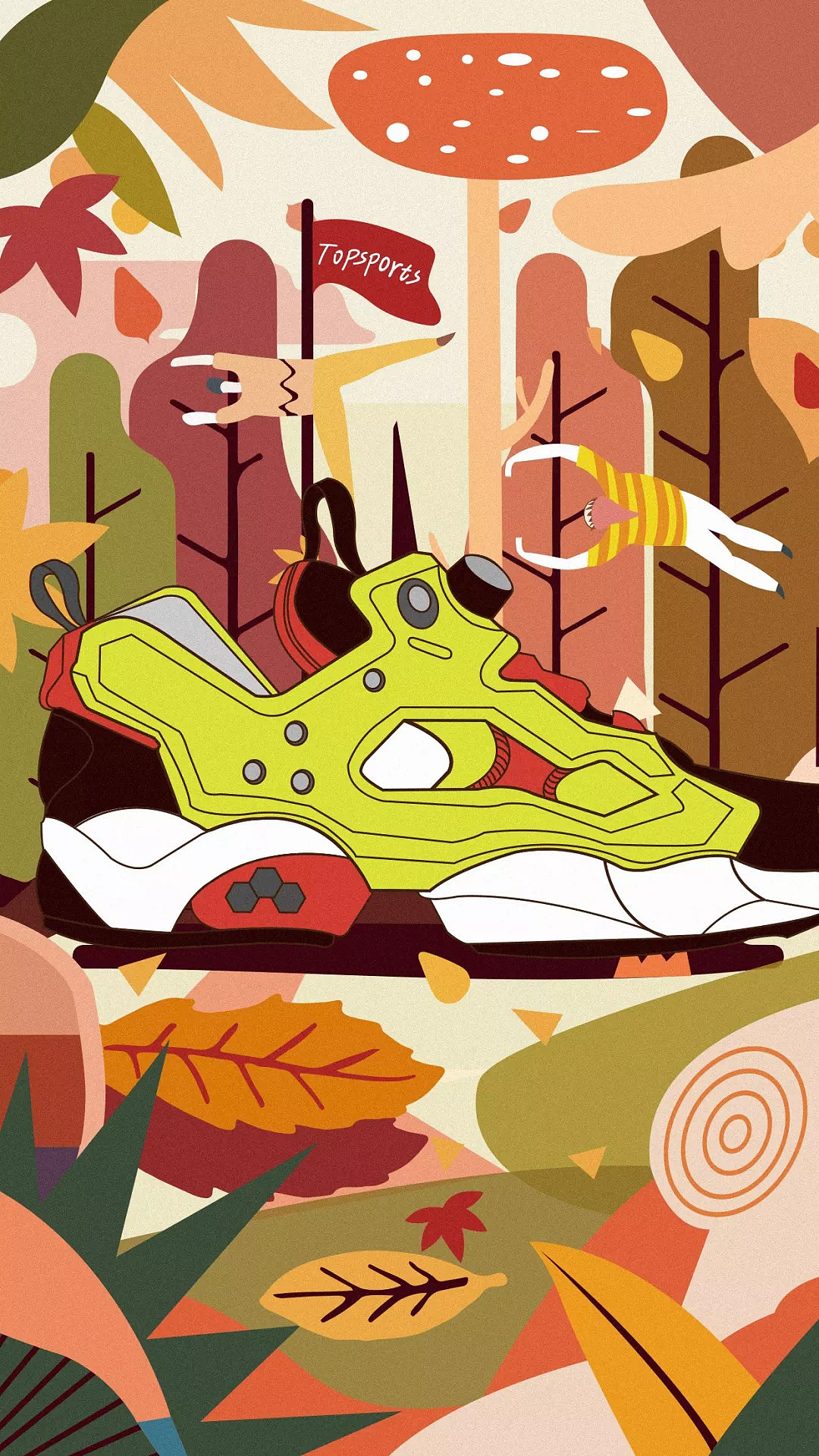 脚上的月份（图ZMjE3MzI2OTI0） - 商业插画 - 站酷设计师Lemon3172原创素材 - 站酷ZCOOL