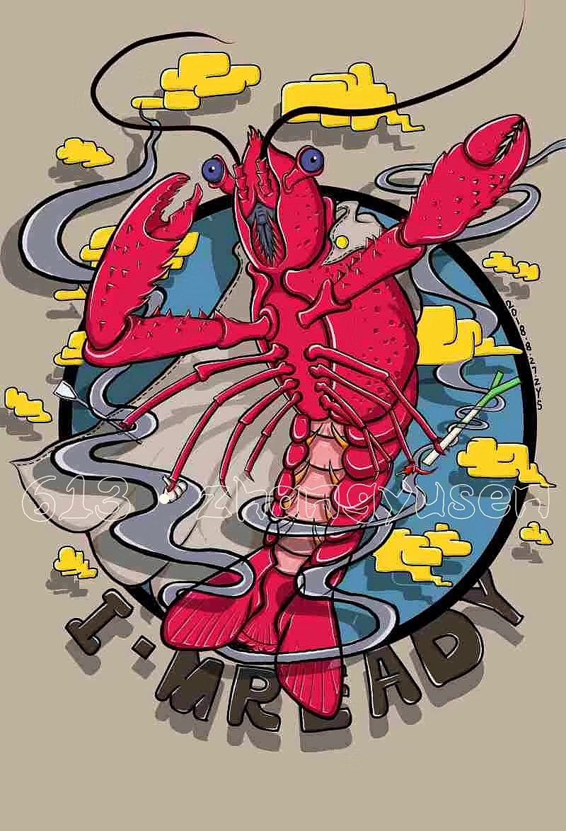 小龙虾创作