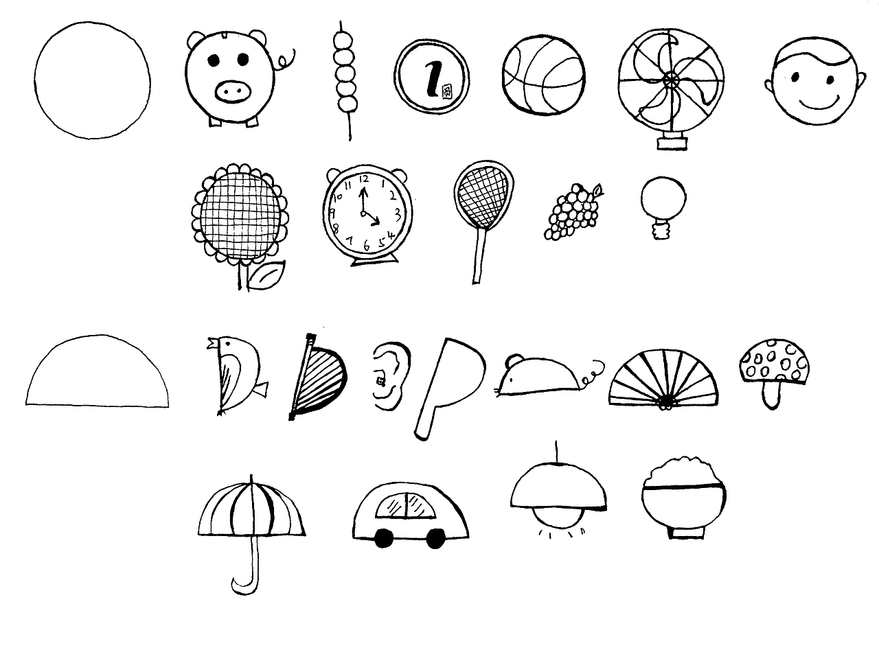 几何形的联想(2)