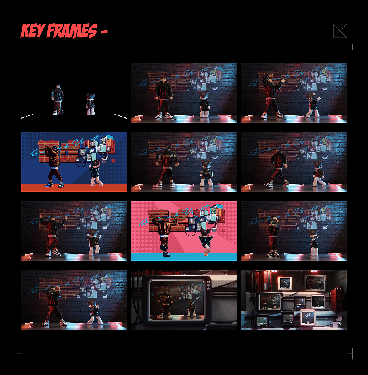 Original IP: Anxious & Upset - 原创IP 焦虑组合（图ZMjg2NDk1ODI0） - 人物/生物 - 站酷设计师无用阿伦原创素材 - 站酷ZCOOL