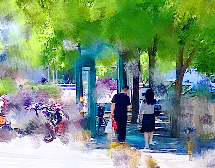 刘勇良画意摄影:来去匆匆