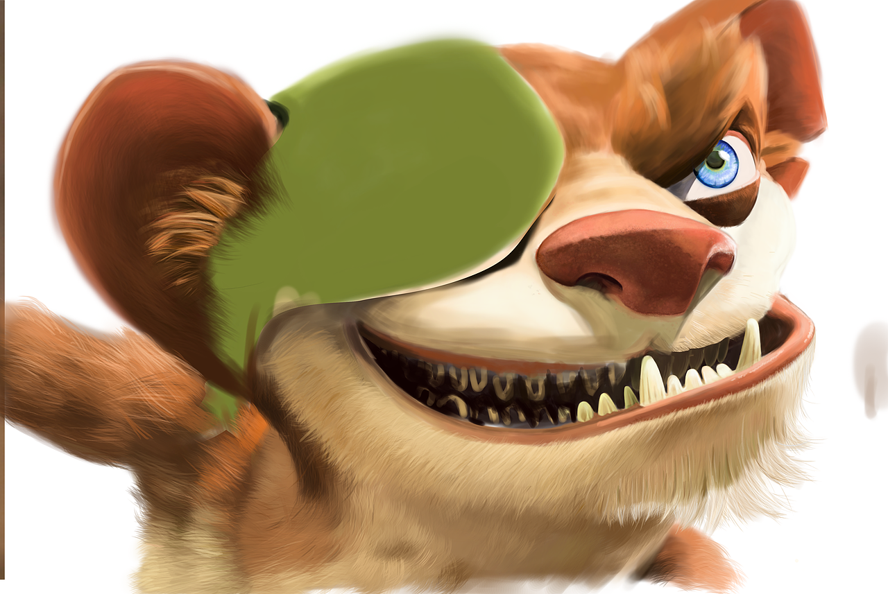 冰河世纪里的黄鼠狼么这是