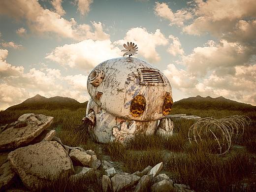 超现实三维C4D场景