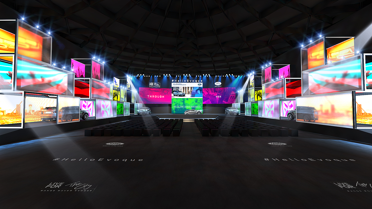 路虎极光2019北区发布会（图ZMTc3NTM3Mjg0） - 建筑/空间 - 站酷设计师迈优伊斯原创素材 - 站酷ZCOOL