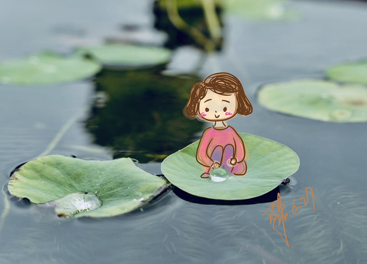 超可爱！插画和照片的结合！（图ZMTY0NTUzNDY4） - 创作习作 - 站酷设计师闽南小吃货原创素材 - 站酷ZCOOL