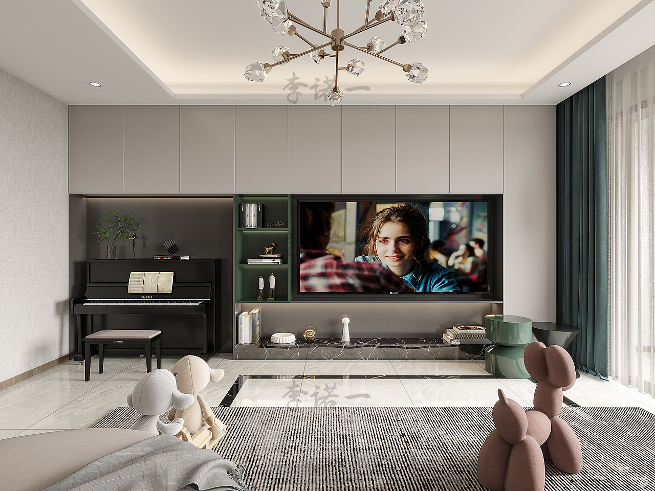 意式简约,给你十足的温馨感