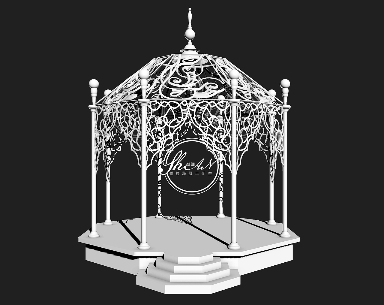 3D婚礼道具单品模型