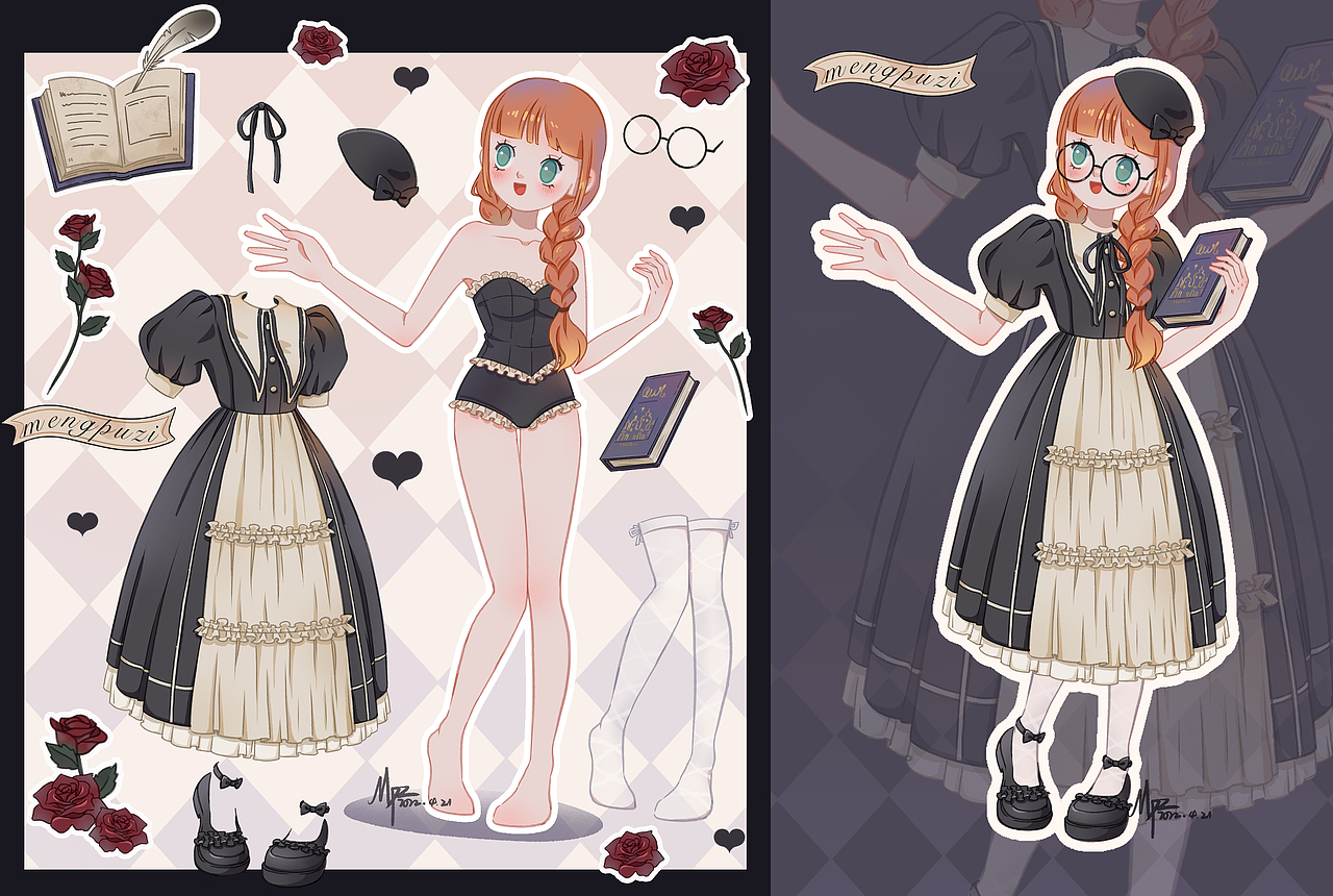 文创|一些换装贴纸合集