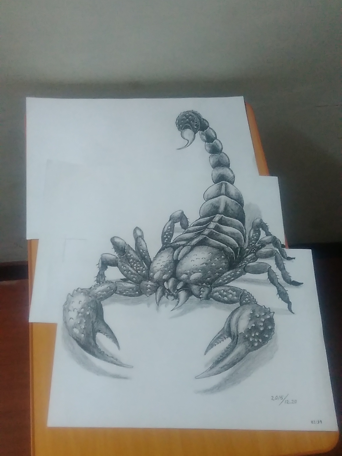 3D蝎子手绘设计|插画|艺术插画|疯子雁北 - 原创作品 - 站酷 (ZCOOL)