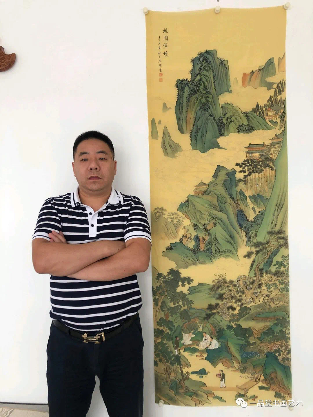 王刚山水画作品（图ZMzgxNzI0NDMy） - 绘画 - 站酷设计师艺惠藏2018原创素材 - 站酷ZCOOL