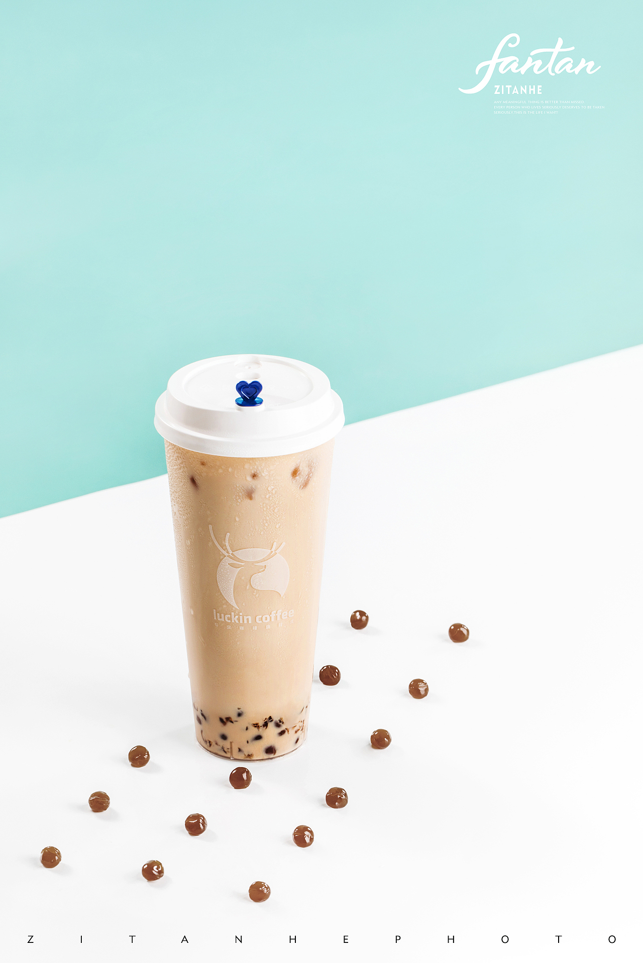 瑞幸小鹿茶拍摄