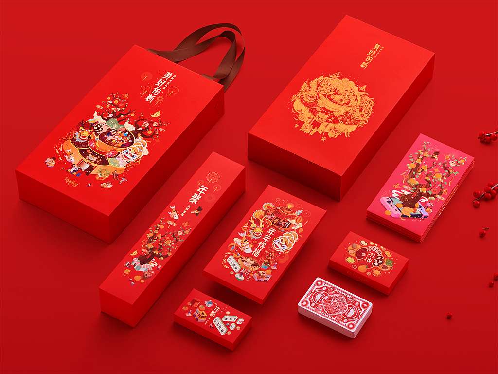 人间最美是新春，有礼有节®品牌《美好的新》（图ZMTg1MDIxNTE2） - 包装 - 站酷设计师有礼有节原创素材 - 站酷ZCOOL