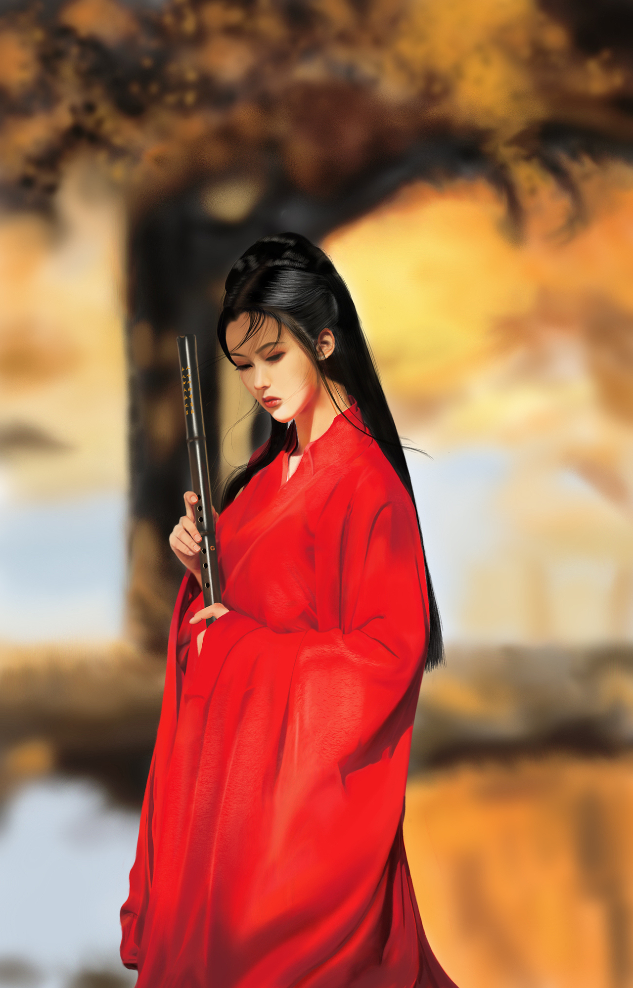 古风美女写实CG