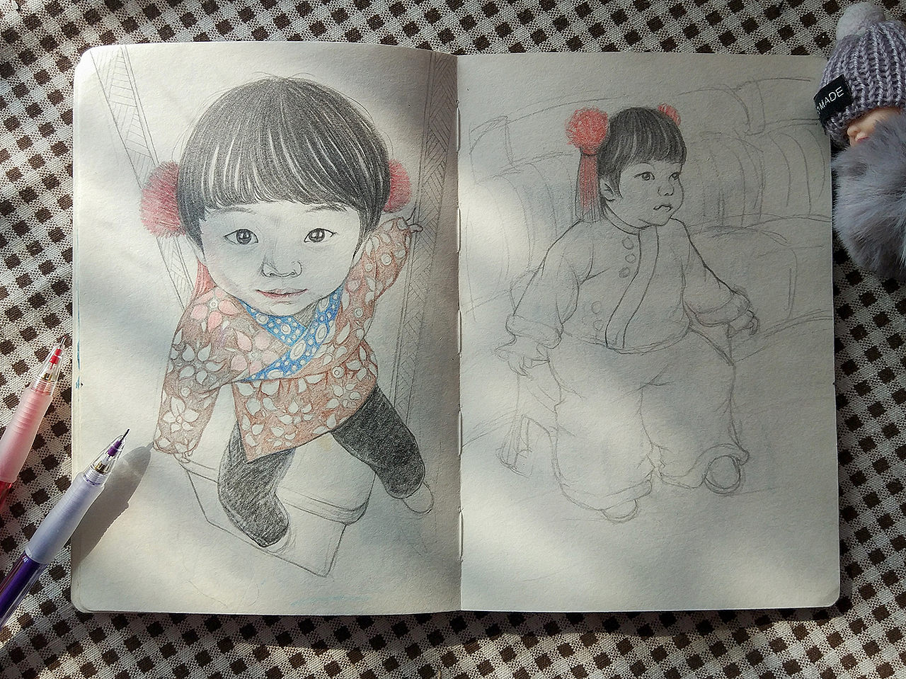 涂鸦小绘本——带娃日志