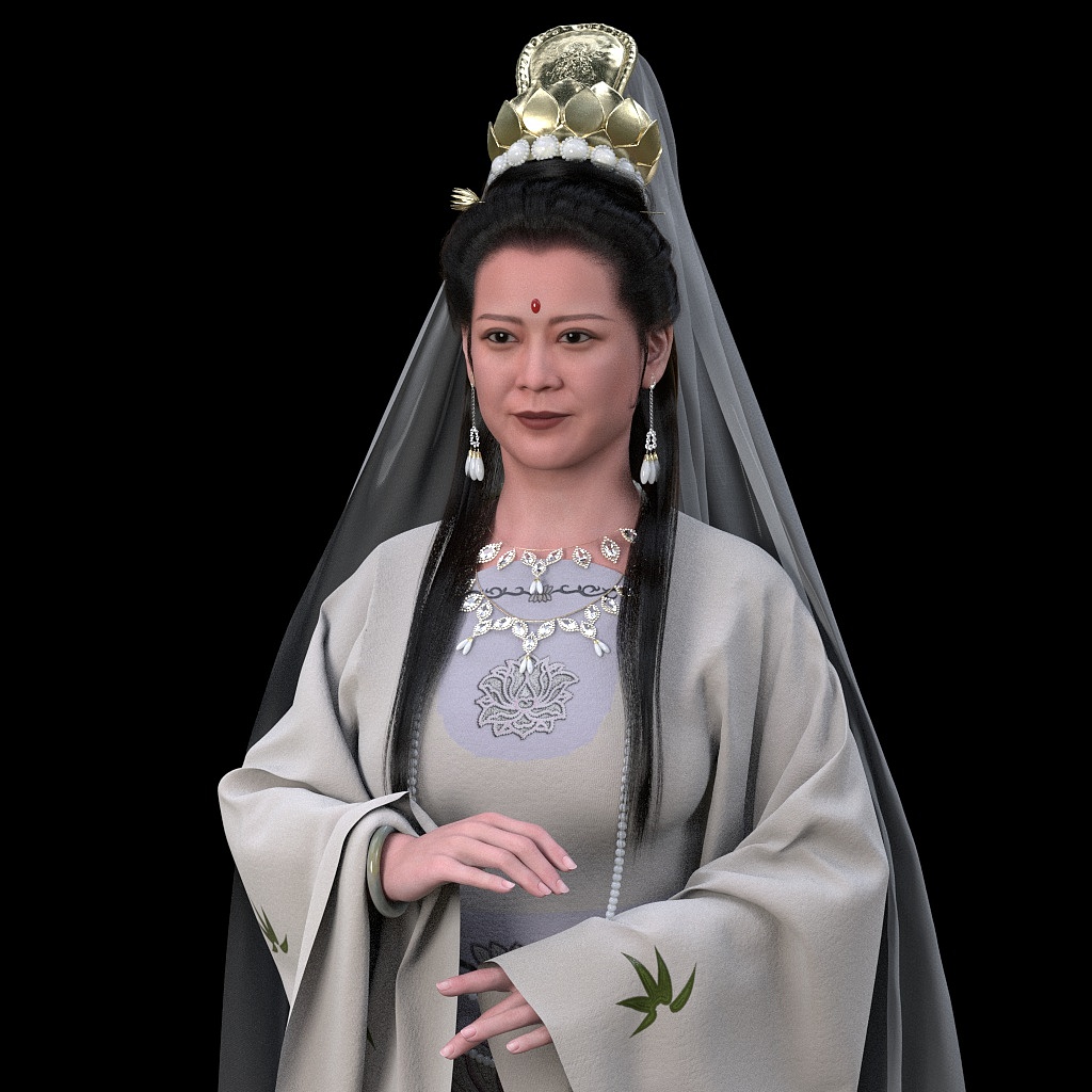 西游记观音菩萨左大玢