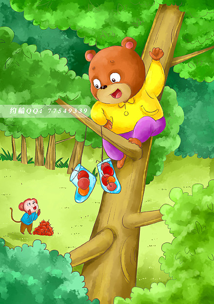 一組兒插（圖ZMTM2OTI5ODIw） - 兒童插畫 - 站酷設(shè)計(jì)師lzb_123原創(chuàng)素材 - 站酷ZCOOL