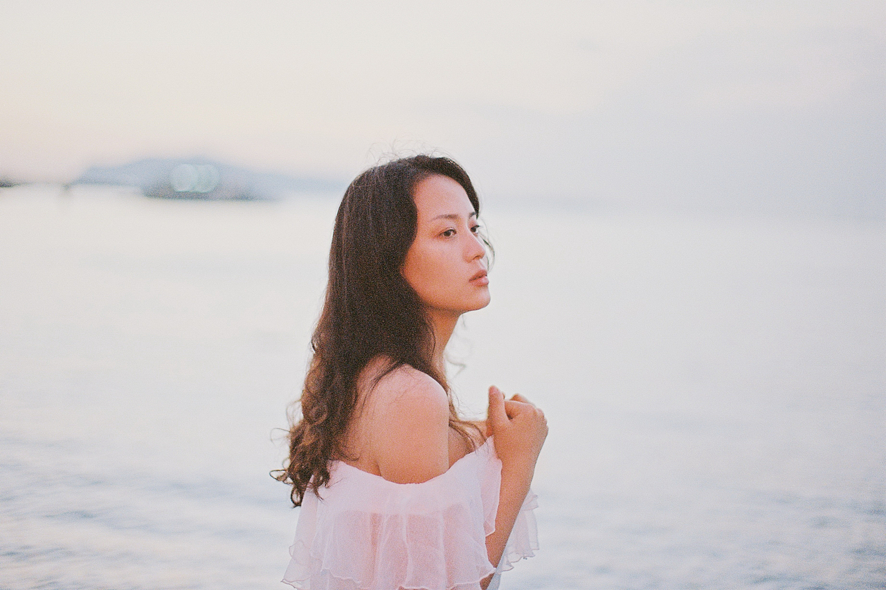 遇见夕阳的路上「深圳写真约拍」