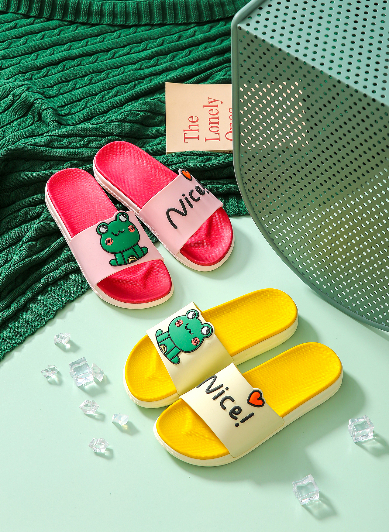 2021卡通凉拖鞋,家居拖鞋,随缘打光法