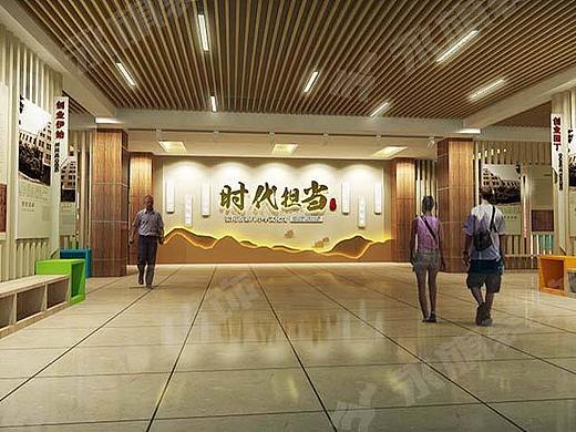 平顶山学校文化建设-优美的学校文化墙设计