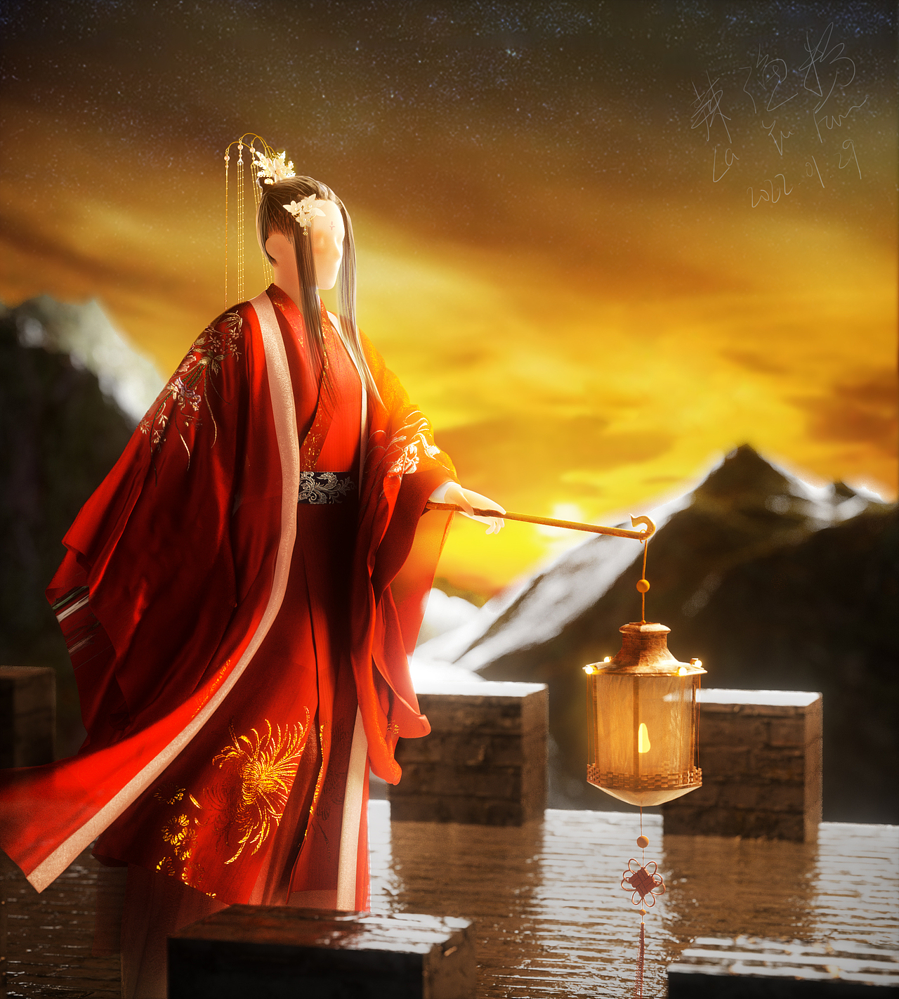 新年小场景（图ZMjg3OTg3NTky） - 场景 - 站酷设计师辣渔粉原创素材 - 站酷ZCOOL