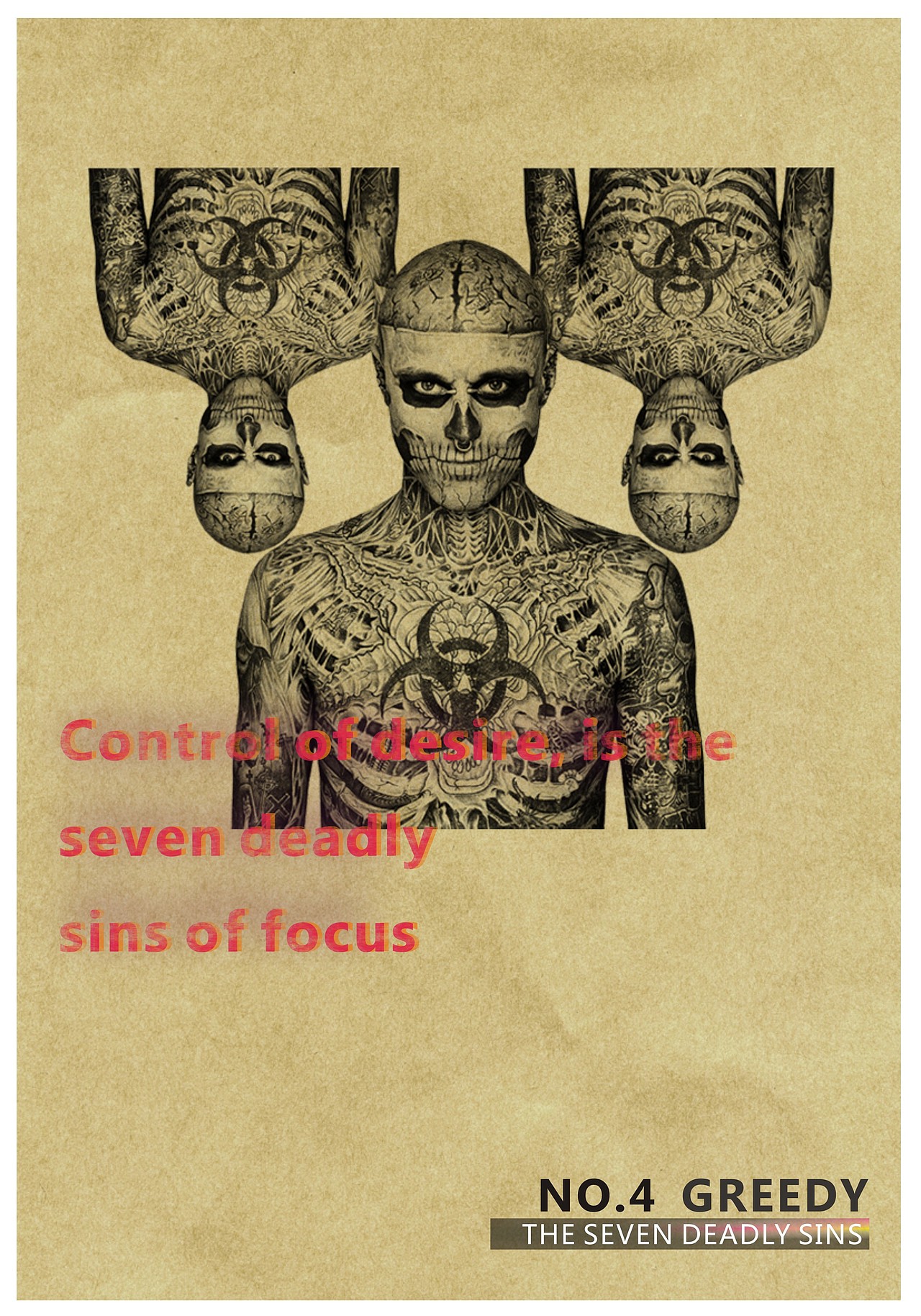 《七宗罪》（图ZNTY4MzIxMg==） - 海报 - 站酷设计师Vampiae_K原创素材 - 站酷ZCOOL