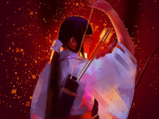 【桔梗】板绘练习