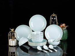 影青餐具 | 摄影 设计案例 景德镇摄影设计工作室