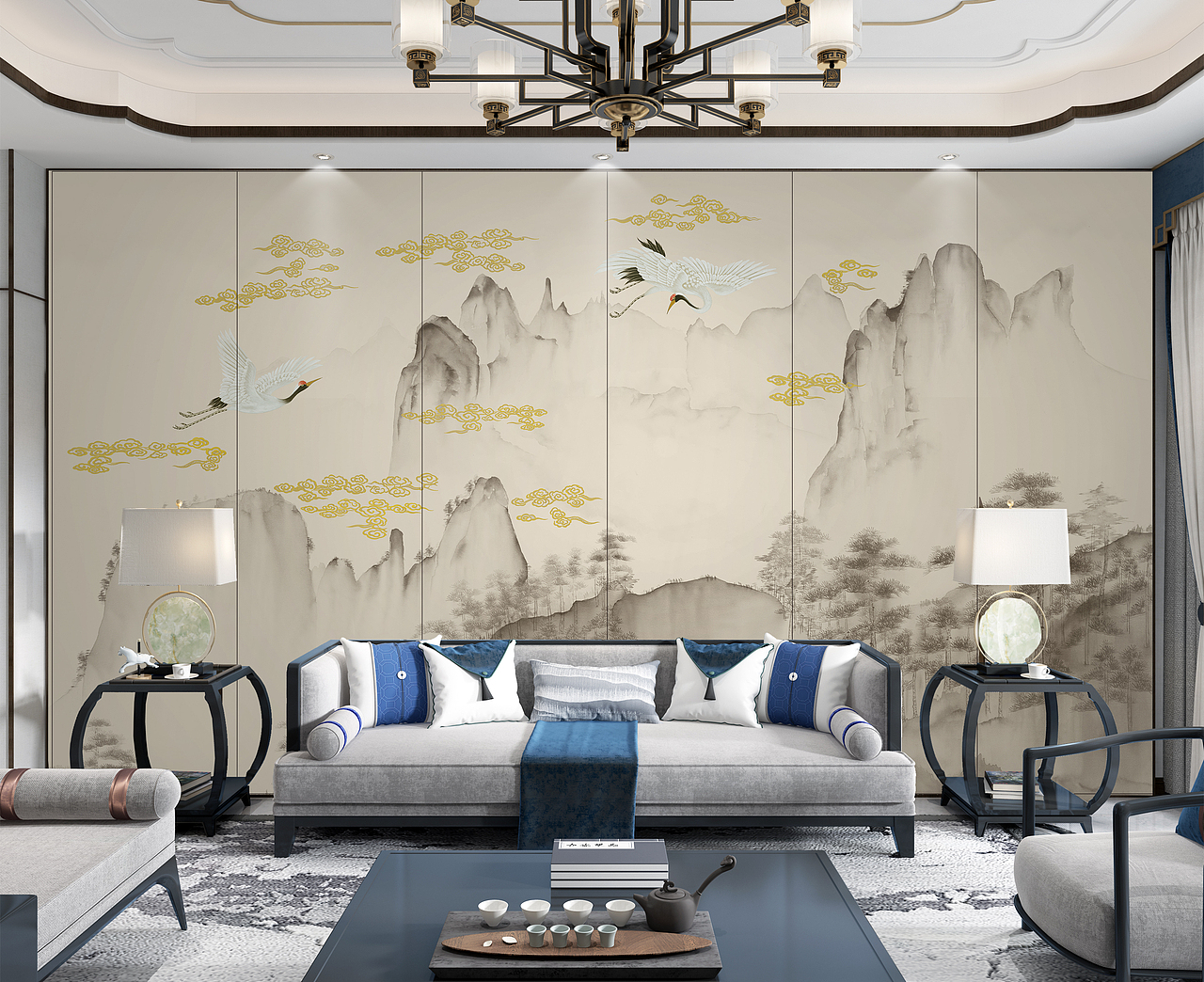 艾嘉利丝印壁画