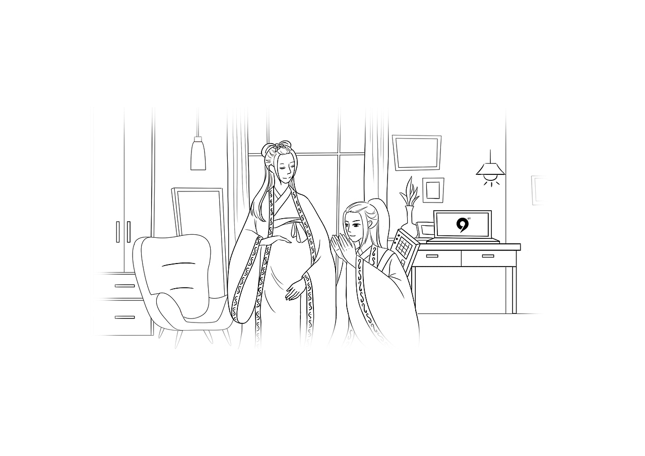 <九圣品牌设计>2021牛年大吉,大年初二回娘家