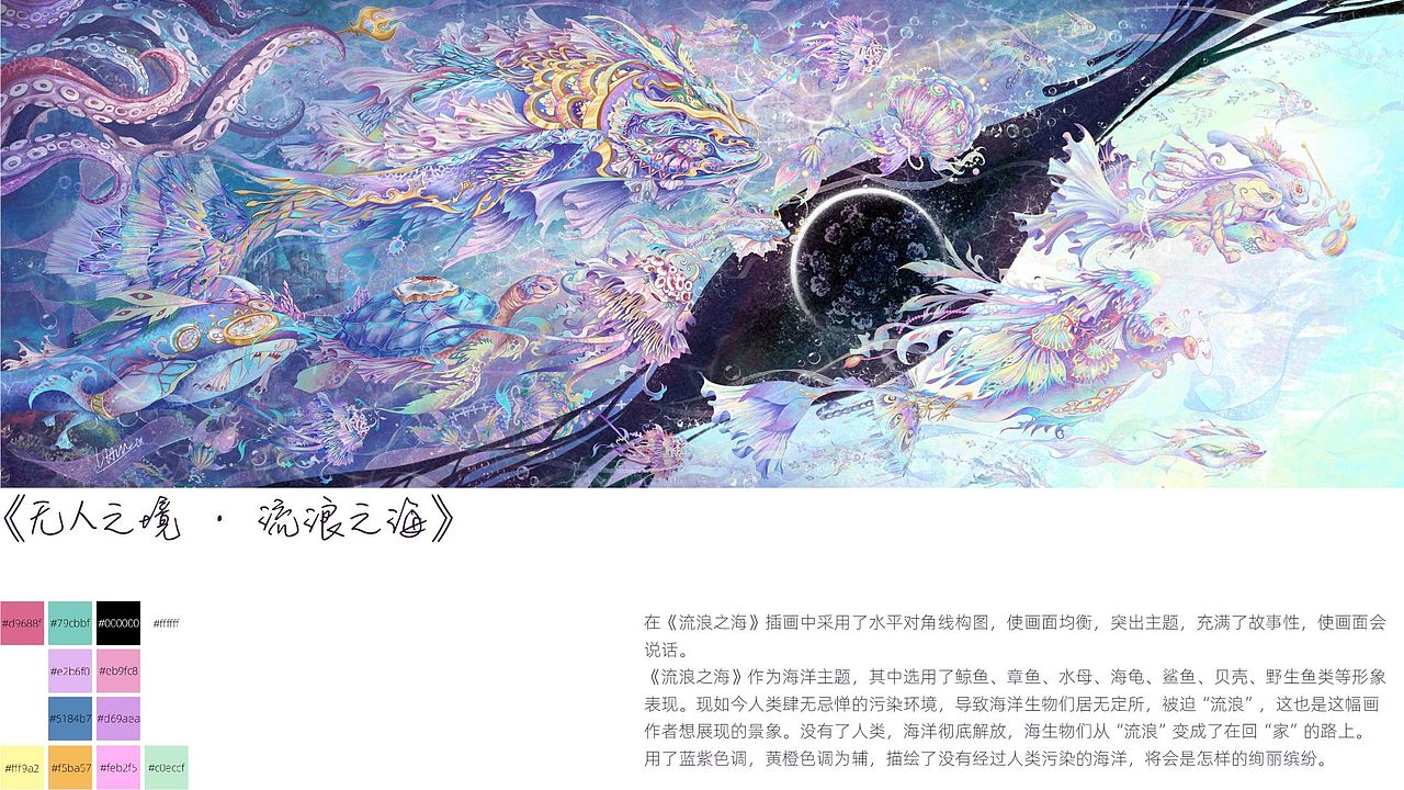 毕业设计《无人之境·Without Mankind》插画
